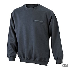 Sweatshirt mit Brusttasche