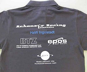 LOGO-Textiltransferdruck auf Polo-Shirts