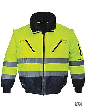 Pilotenjacke Sicherheit 4 in 1