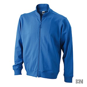 Herren Sweatjacke ohne Kapuze
