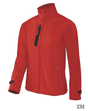 Damen Softshelljacke mit Brusttasche