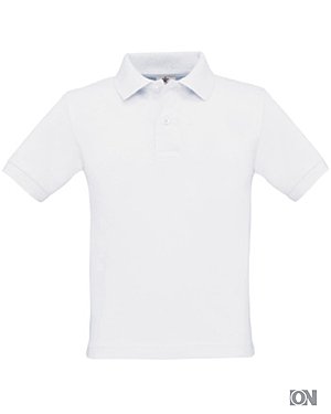 Kinder Poloshirt  Promo, in wei von 110-164