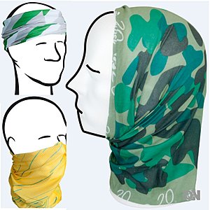 Bandana, individuell bedruckt