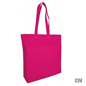 Baumwolltasche mit Bodenfalte