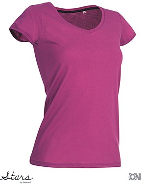 V-Neck Damen Shirt in verschiedenen Farben