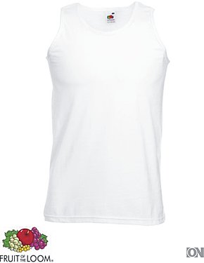 Value Weight Athletic Shirt fr Herren in wei