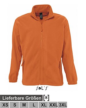 Herren Fleecejacke North