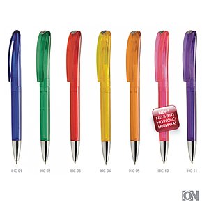Kunststoffkugelschreiber INES color