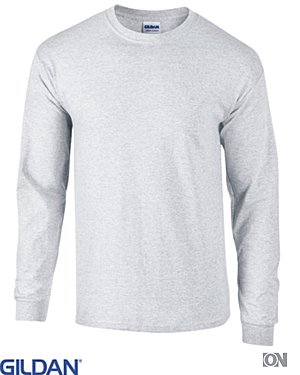 Herren Langarm T-Shirt Ultra in Grautnen