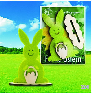 Steckfigur Osterhase inkl. Druck