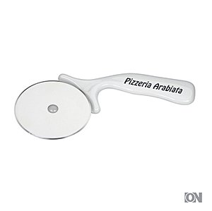 Pizza-Schneider Rolle aus Metall