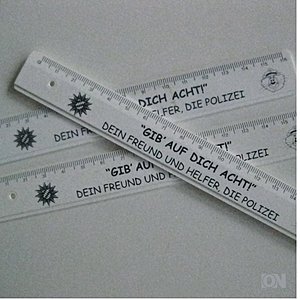 Polizei Lineal 16 cm