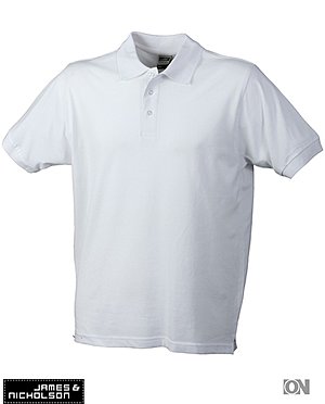 Classic Poloshirt in wei