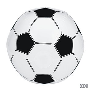 Wasserball im Fußballdesign